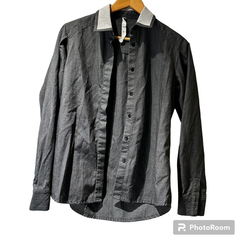 Lululemon Merino/cotton button up top size‎ 4 XS